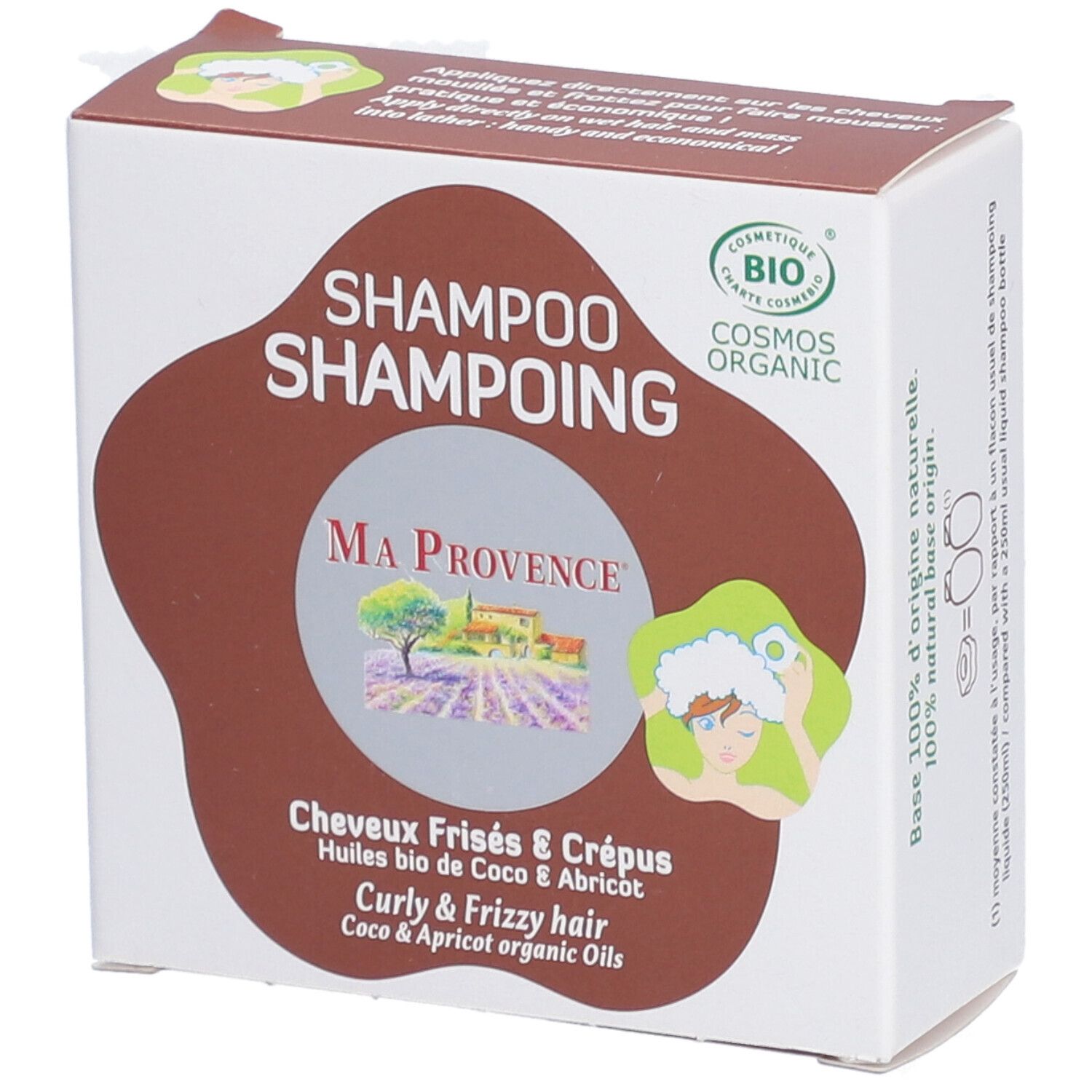 Ma Provence Shampoo Bar Krullend & Pluizig Haar Bio 85 g farmaline.be