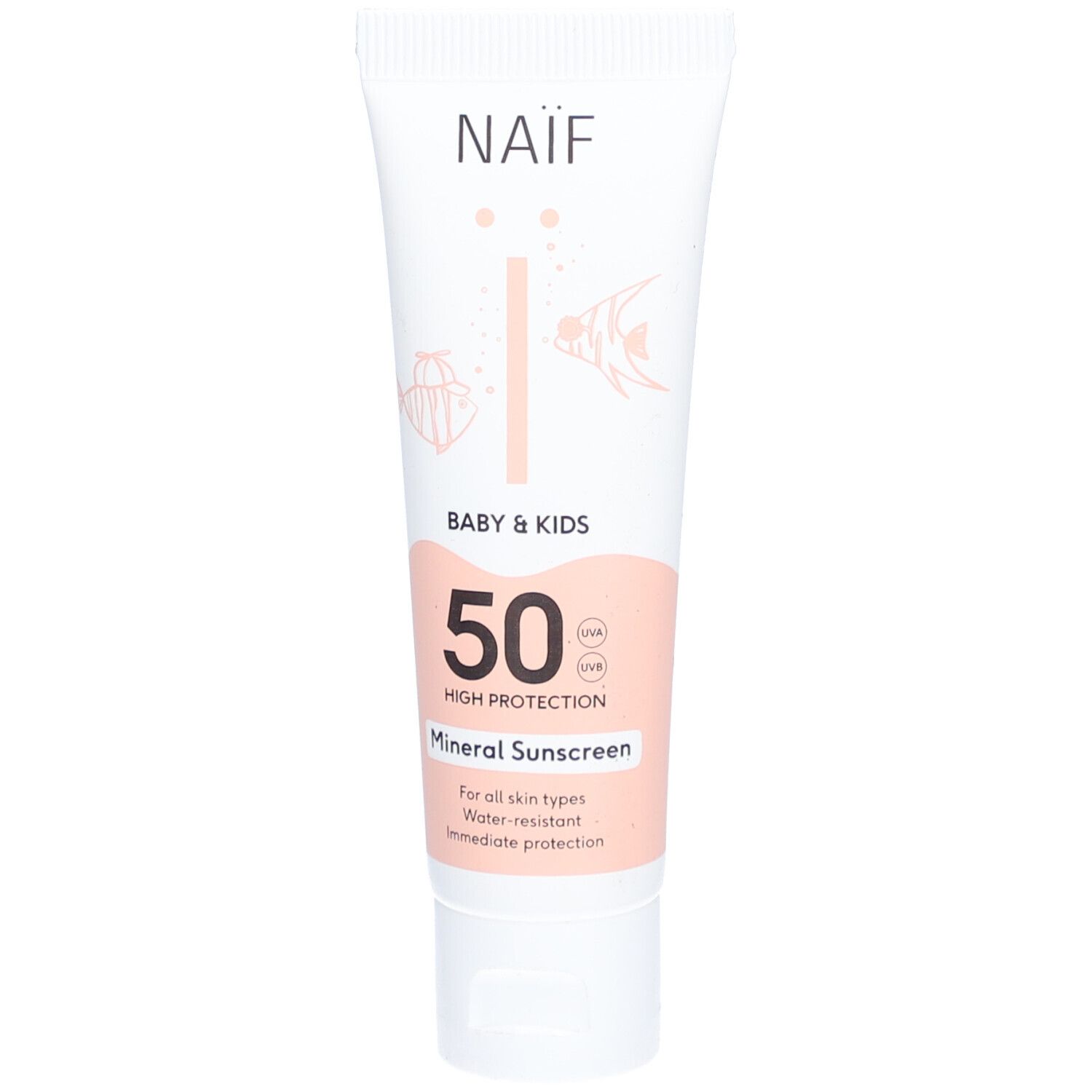 Naïf Baby & Kids Mineral Sunscreen SPF50