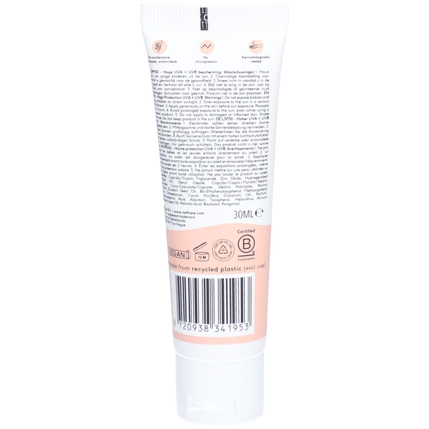 Naïf Baby & Kids Mineral Sunscreen SPF50