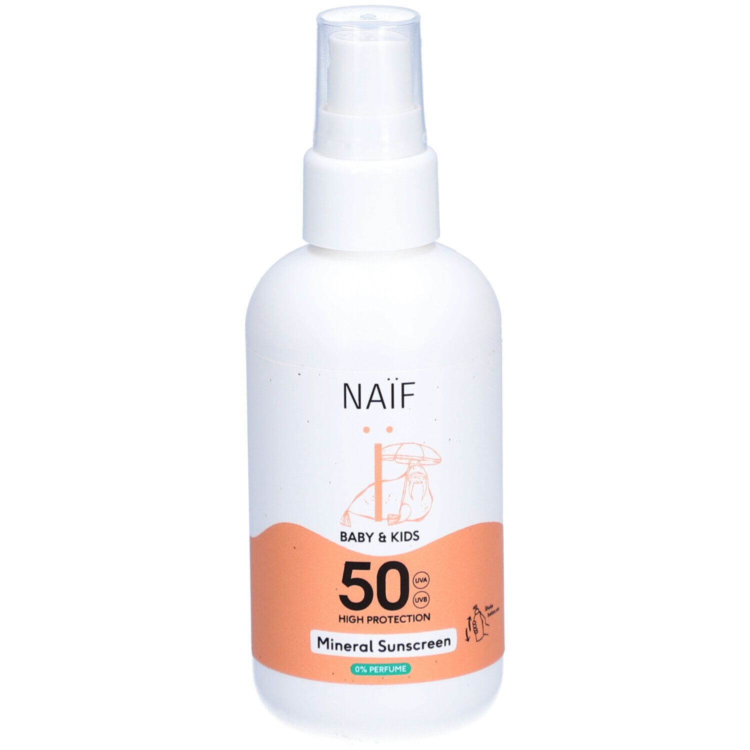 Naïf Baby & Kids Mineral Sunscreen SPF50
