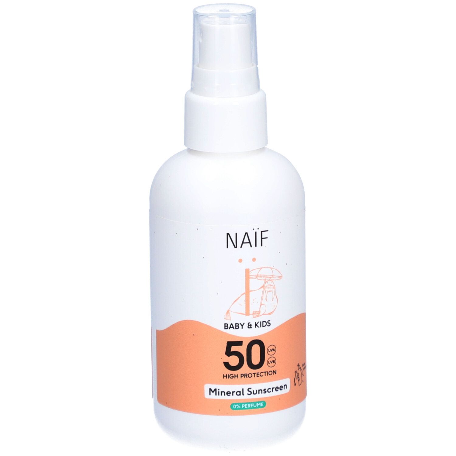 Naïf Baby & Kids Mineral Sunscreen SPF50
