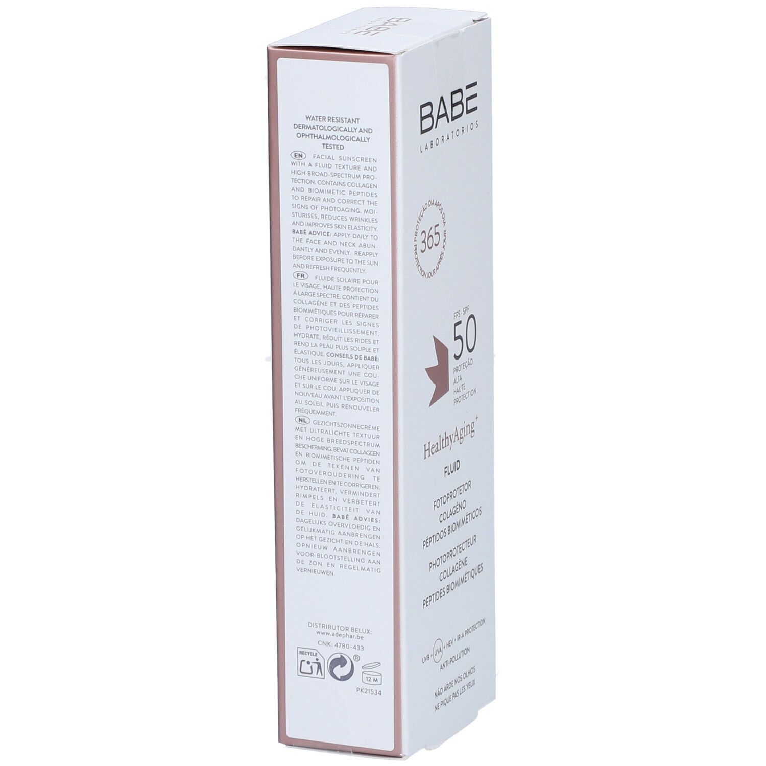 BABÉ HealthyAging+ Sunscreen Collagen Fluid SPF50