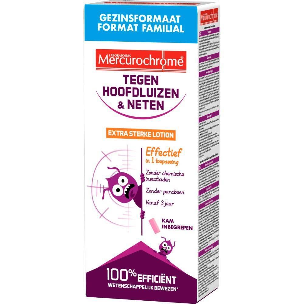 Mercurochrome Gezinsformaat Luizenlotion