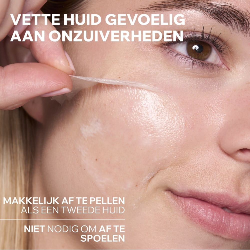 Uriage Hyséac Zuiverend Peel-Off Masker doos, productinformatie.