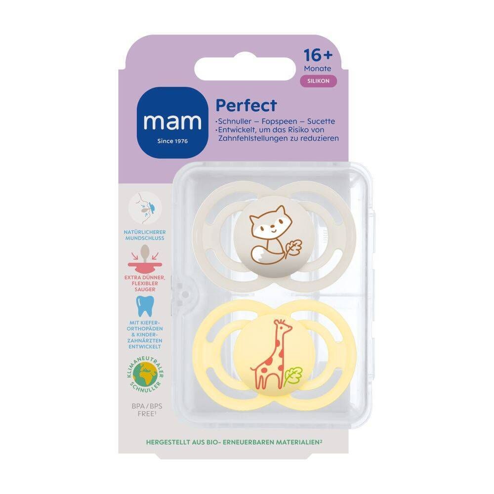 MAM Perfect Fopspeen Silicone Unisex 16m+