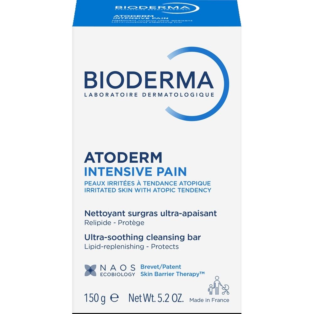 Bioderma Atoderm Intensieve Reinigingszeep doos, 150g.