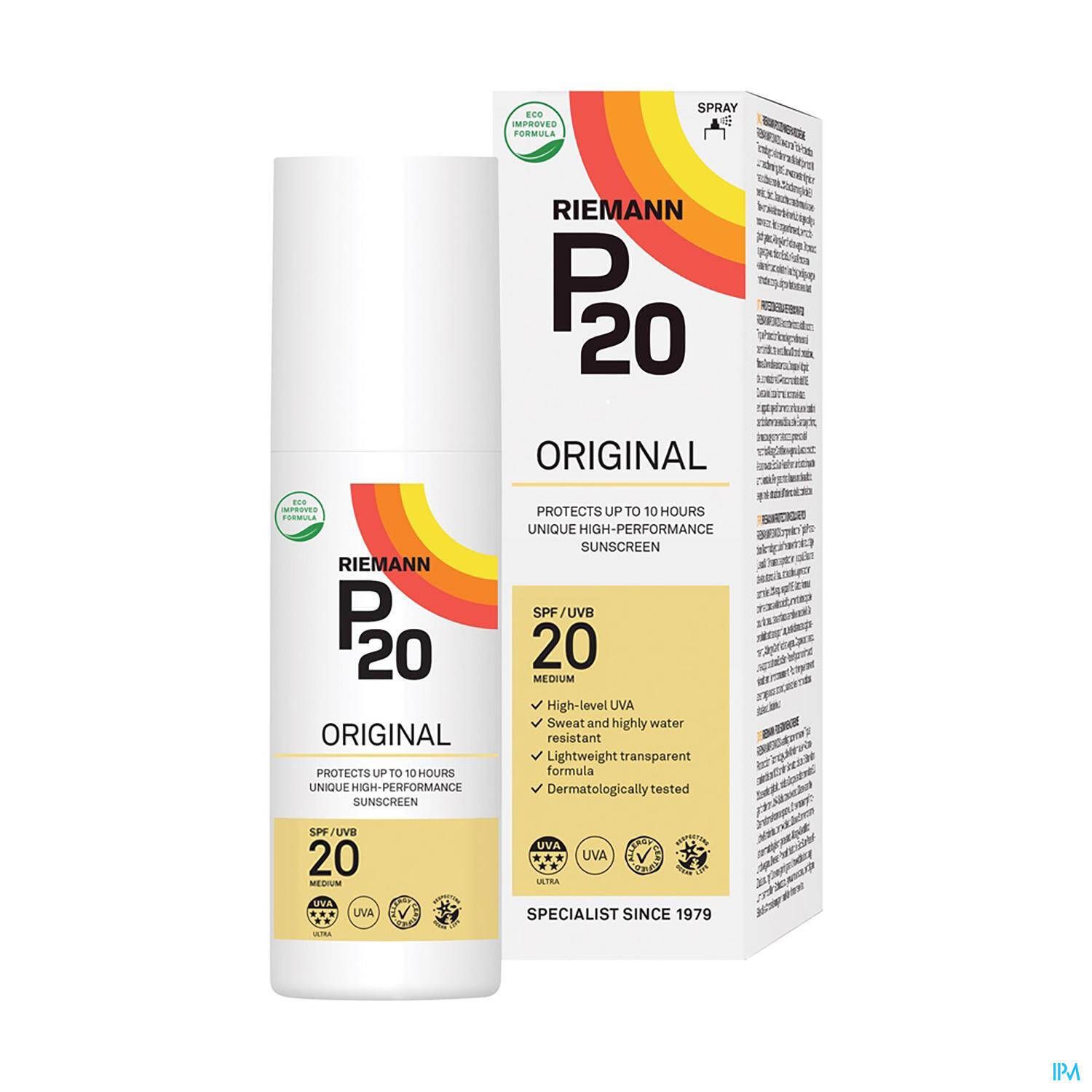 P20 Original Zonnespray SPF20