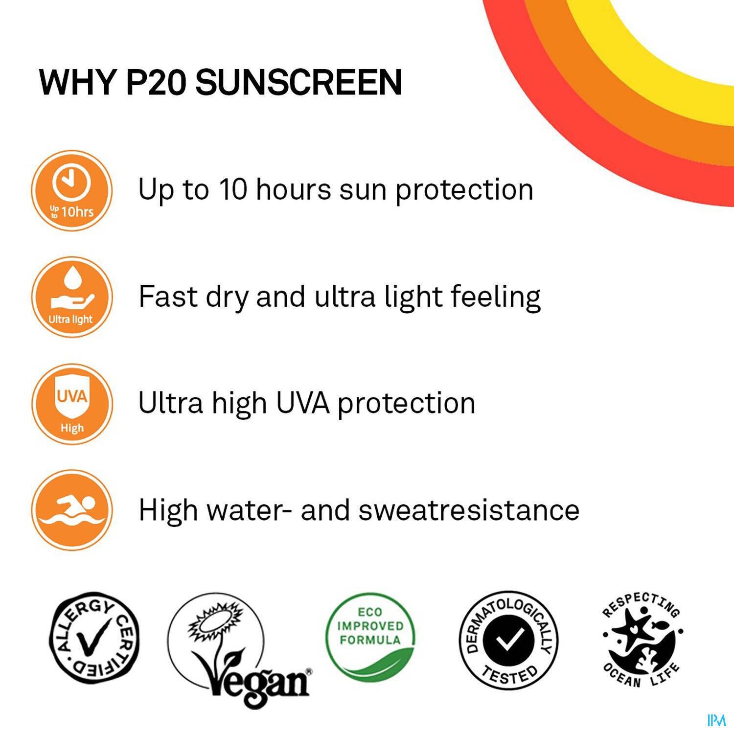 P20 Original Zonnespray SPF20