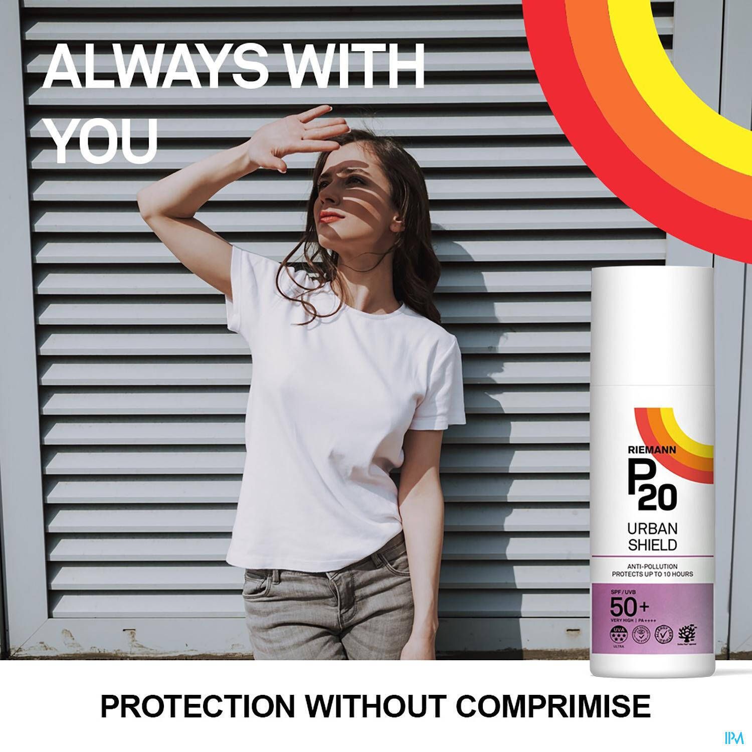 P20 Urban Shield Crème Solaire SPF50+