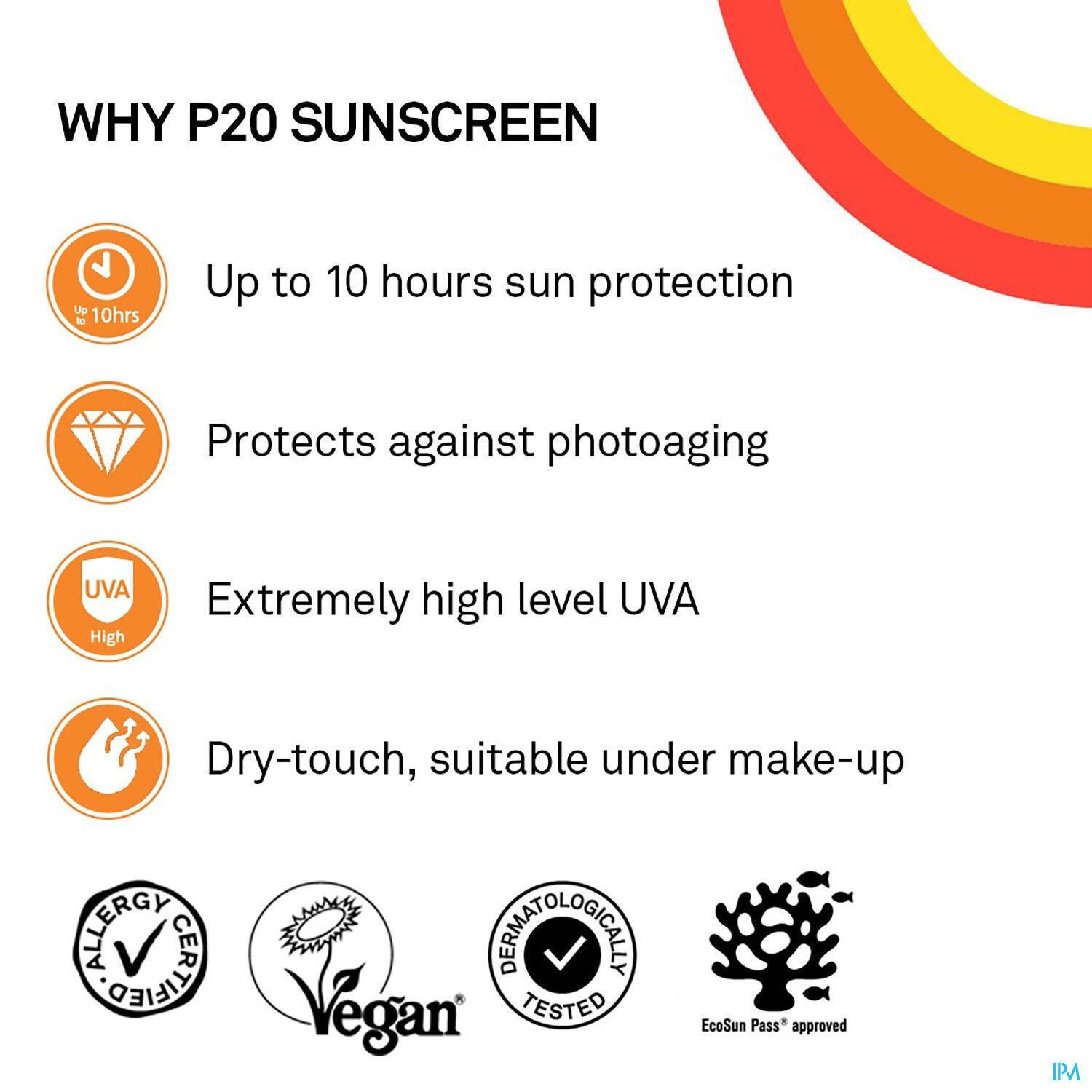 P20 Urban Shield Crème Solaire SPF50+