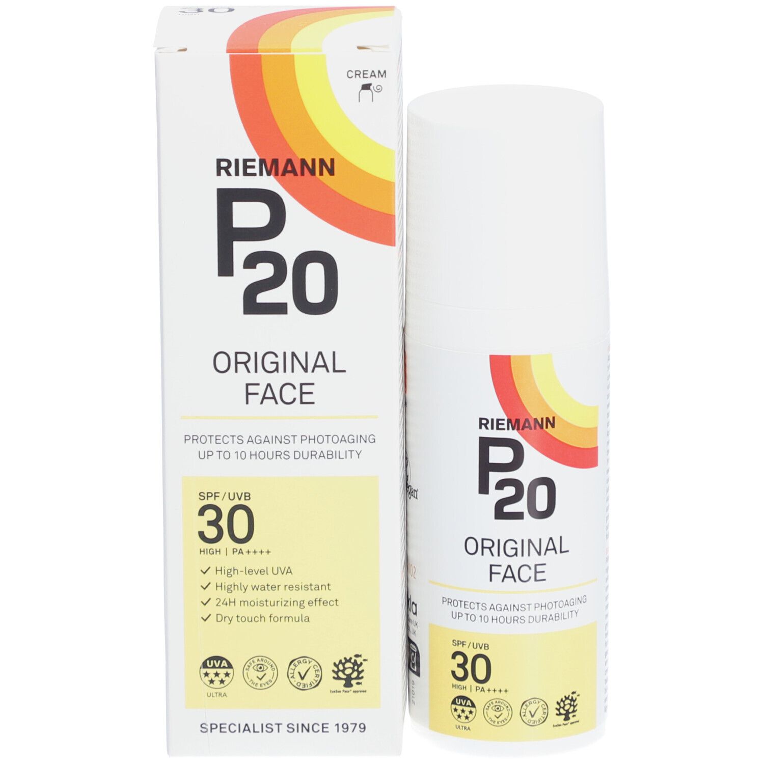 P20 Original Face Zonnecrème SPF30