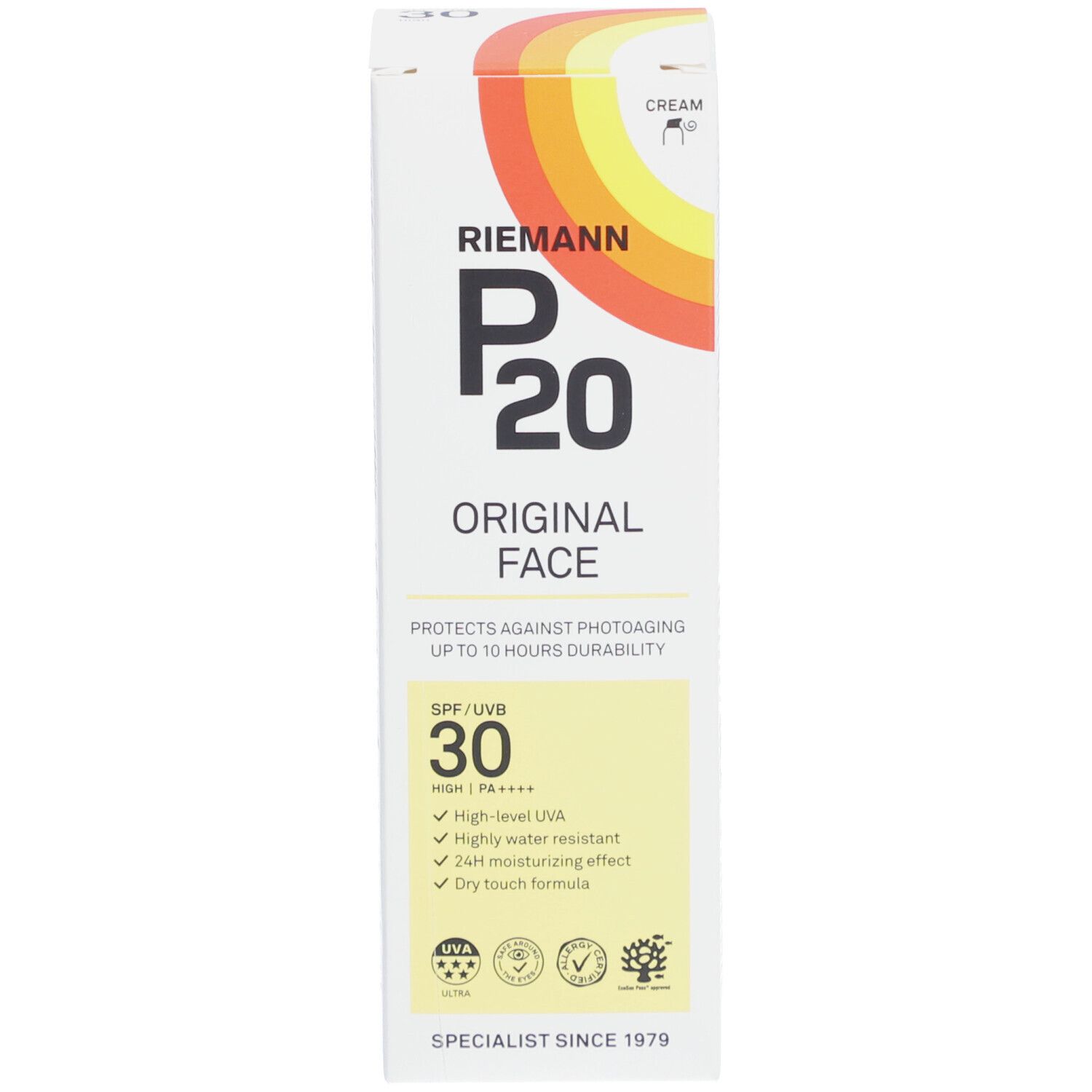 P20 Original Face Zonnecrème SPF30