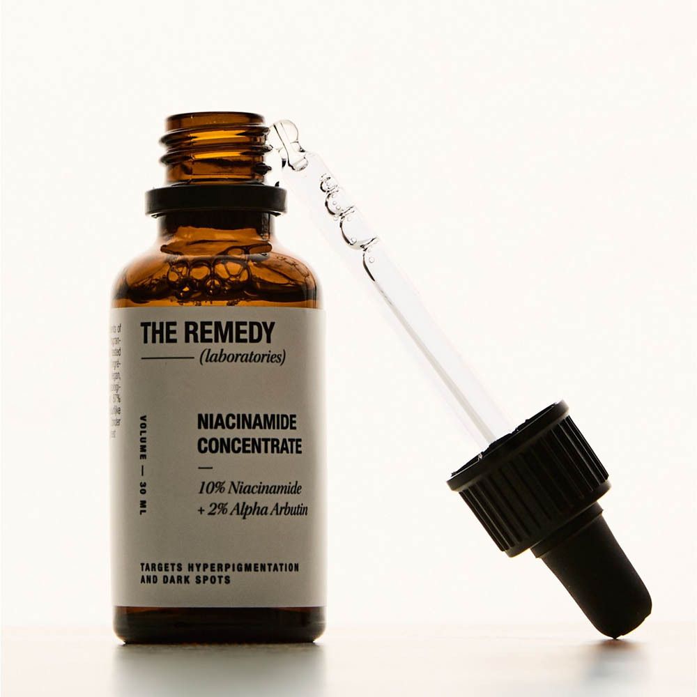 The Remedy Niacinamide Concentrate Serum met pipet, 30ml.