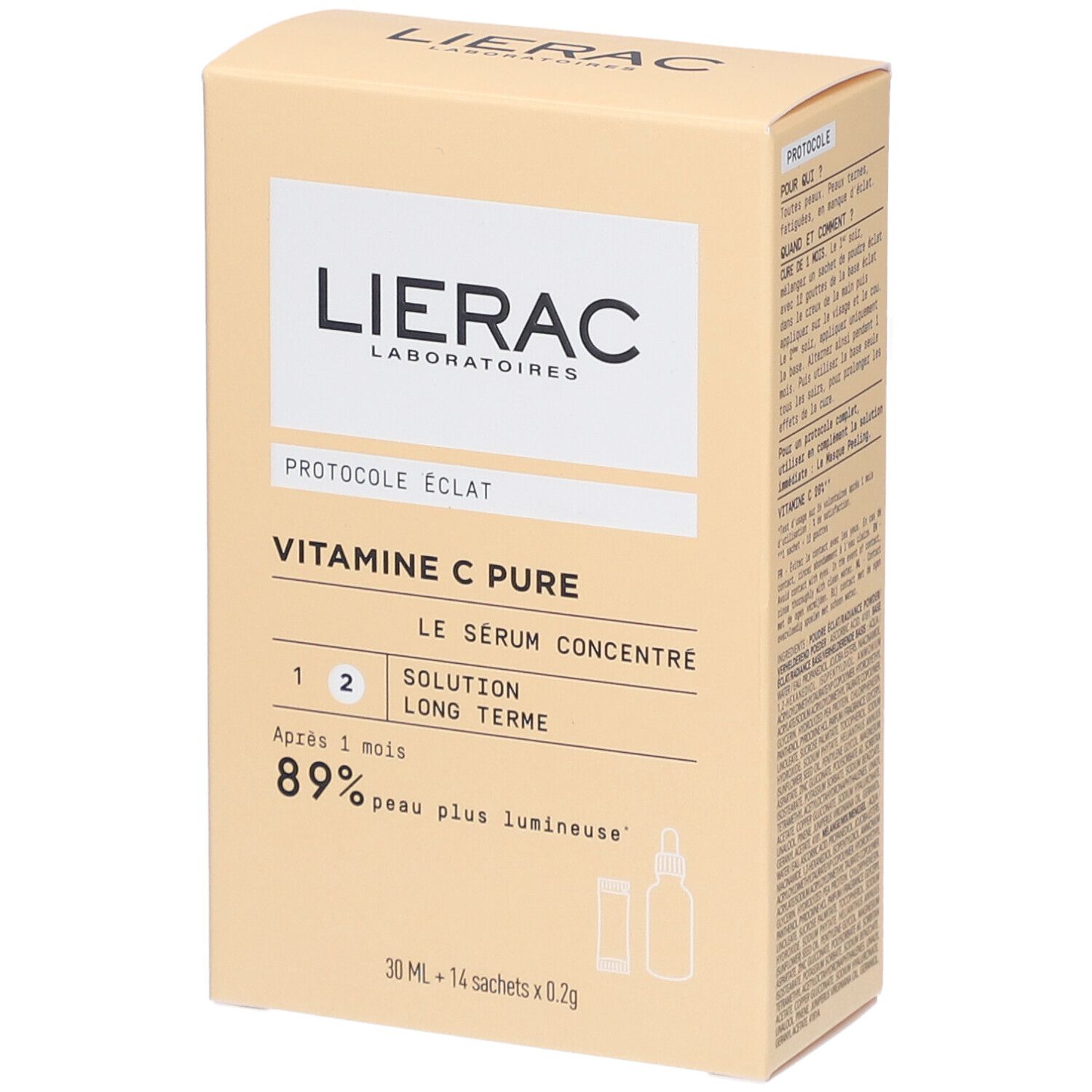 LIERAC Protocole Éclat Vitamine C Serum