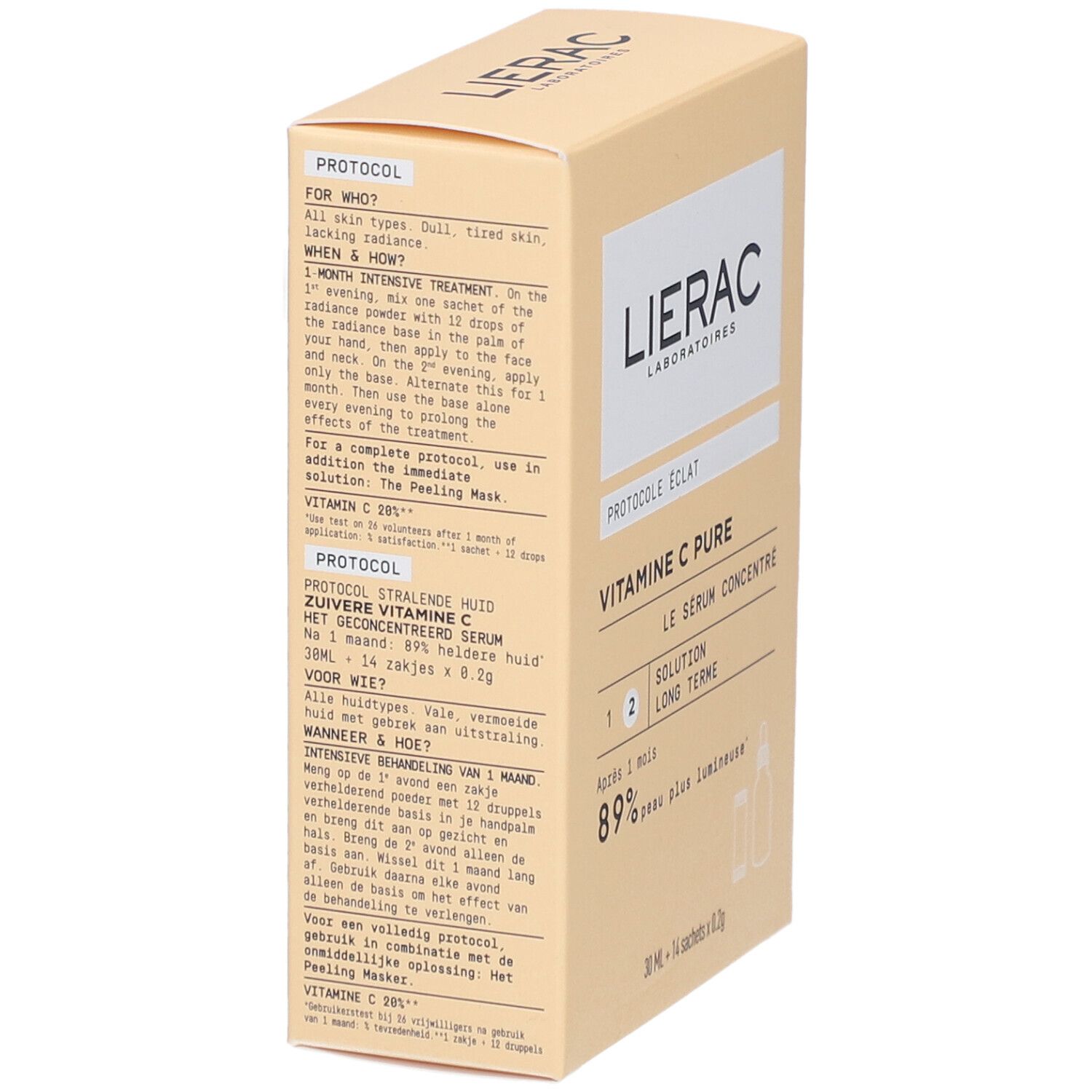 LIERAC Protocole Éclat Vitamine C Serum