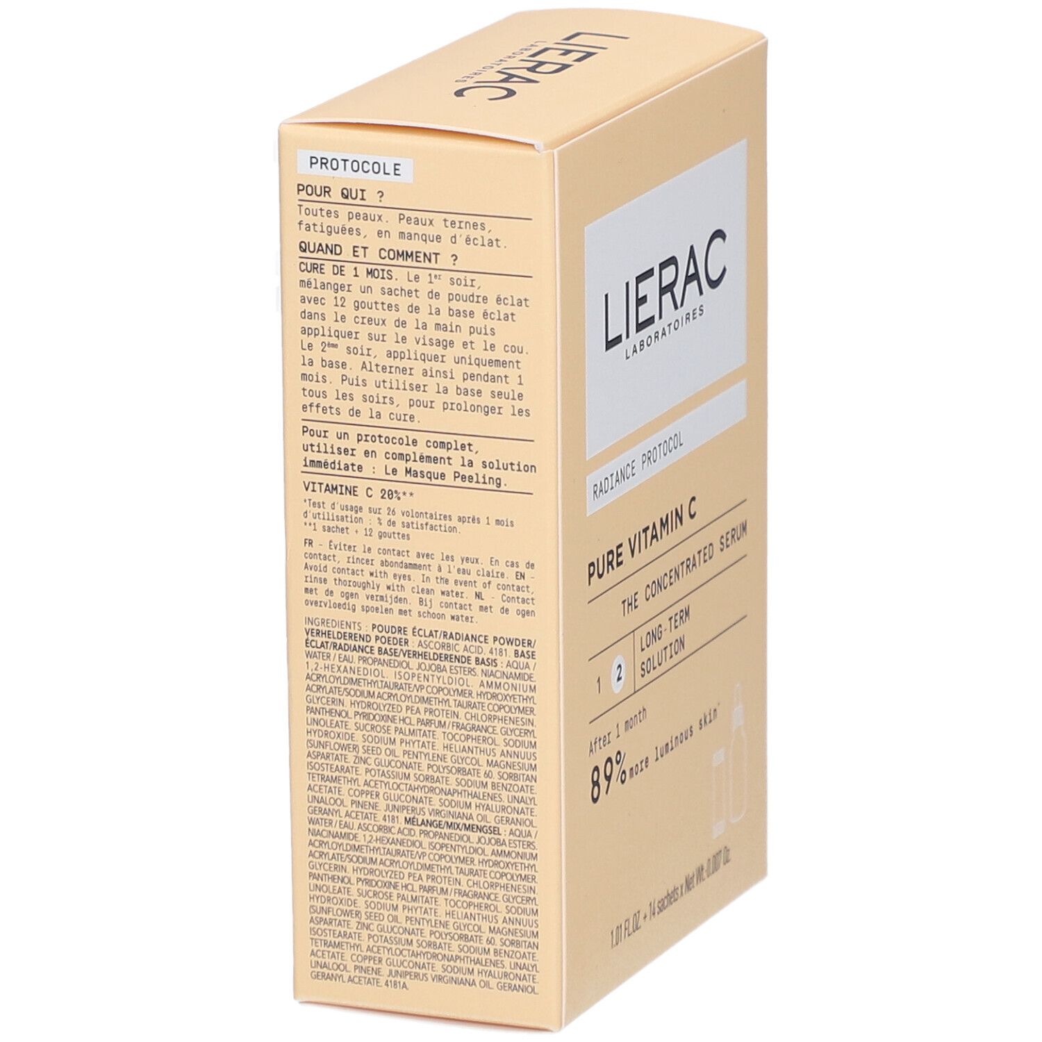 LIERAC Protocole Éclat Vitamine C Serum