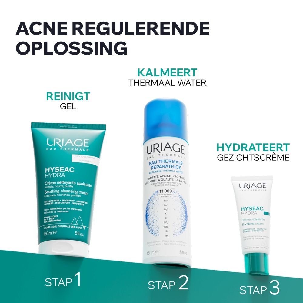 Uriage Hyseac Hydra Crème: Hoge tolerantie, niet-comedogeen.