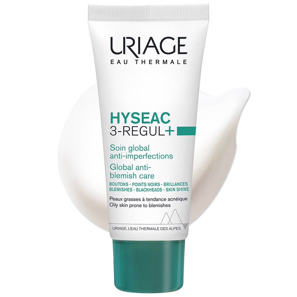 Achterkant van de tube. Meertalige tekst. 40ml, 1.35fl.oz.