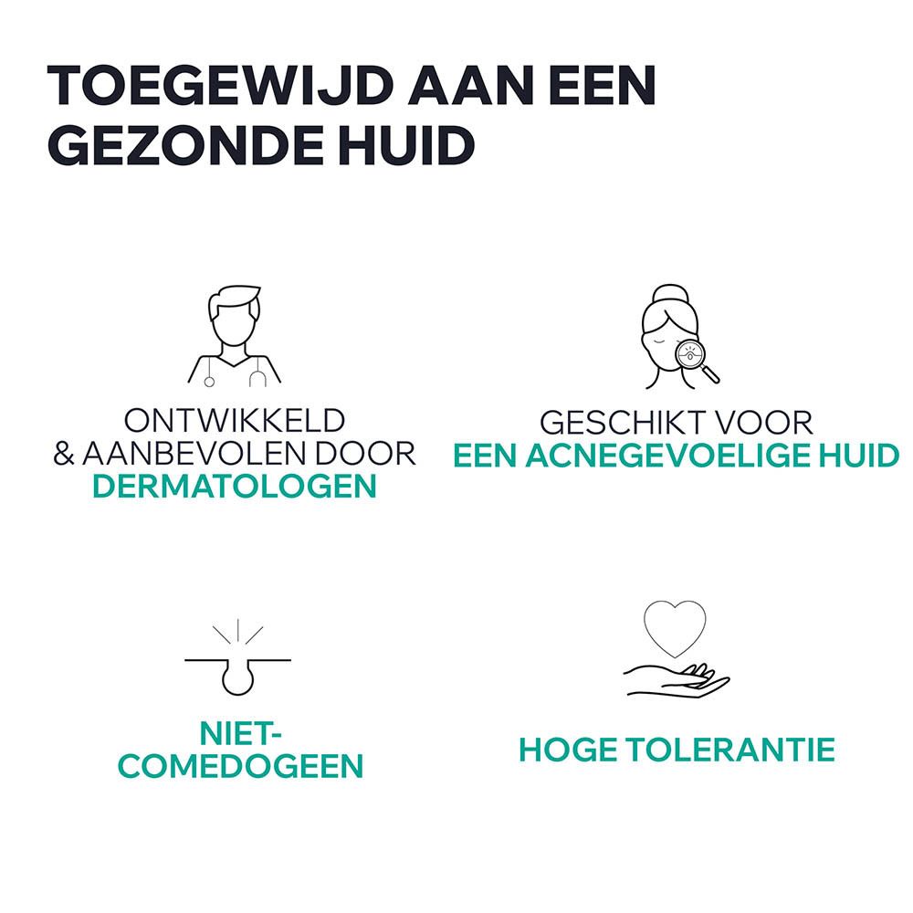 Witte tube, groene dop. Uriage, Hyseac 3-Regul+ Anti-onzuiverheden crème.