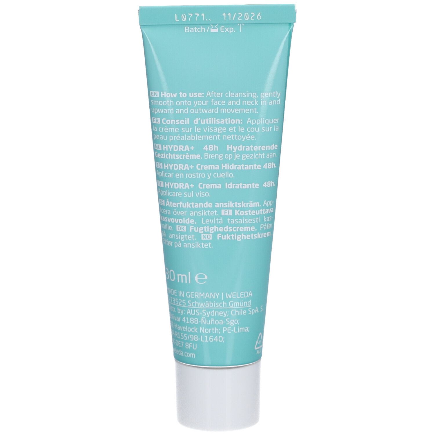 Weleda Crème Visage Hydratante 48h