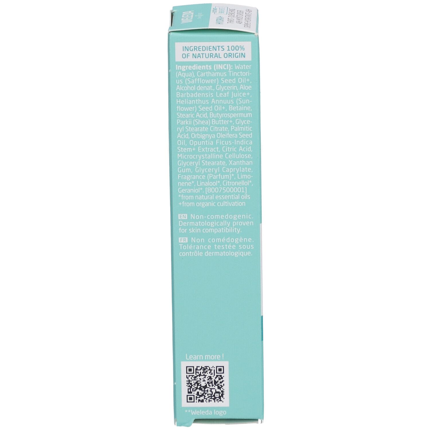 Weleda Crème Visage Hydratante 48h