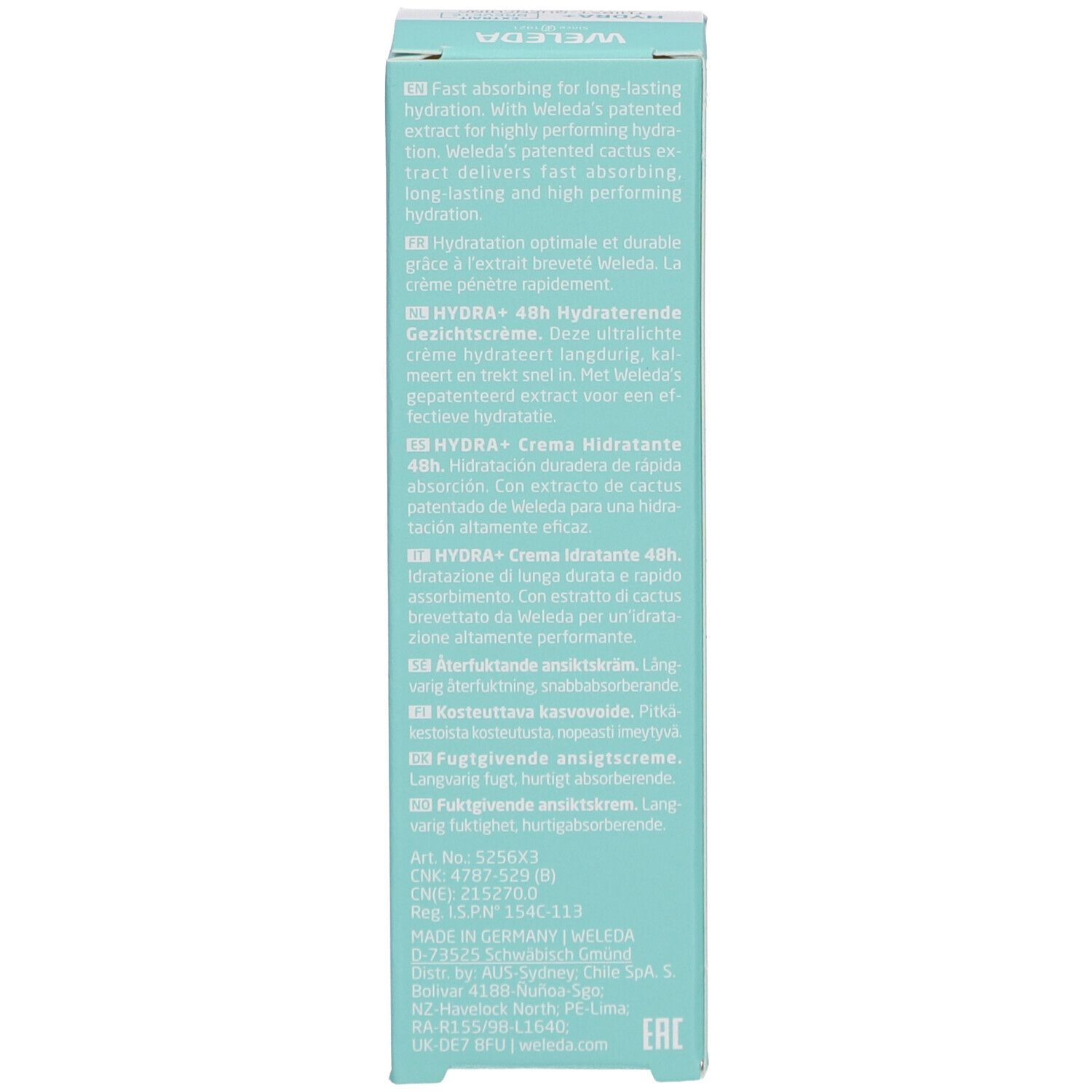 Weleda Crème Visage Hydratante 48h