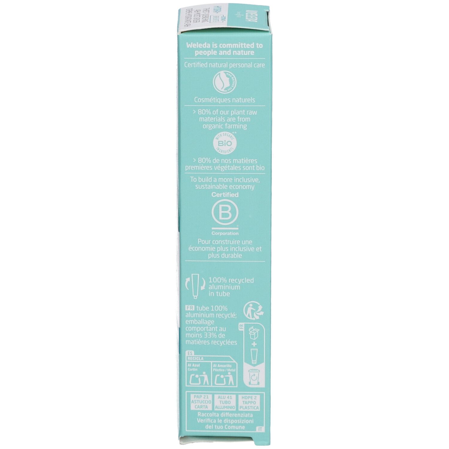 Weleda Crème Visage Hydratante 48h