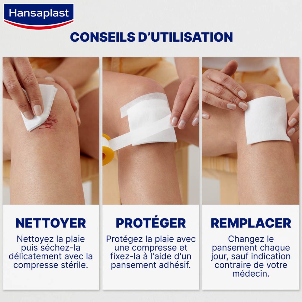 Hansaplast Soft Compress 7,5 cm x 7,5 cm