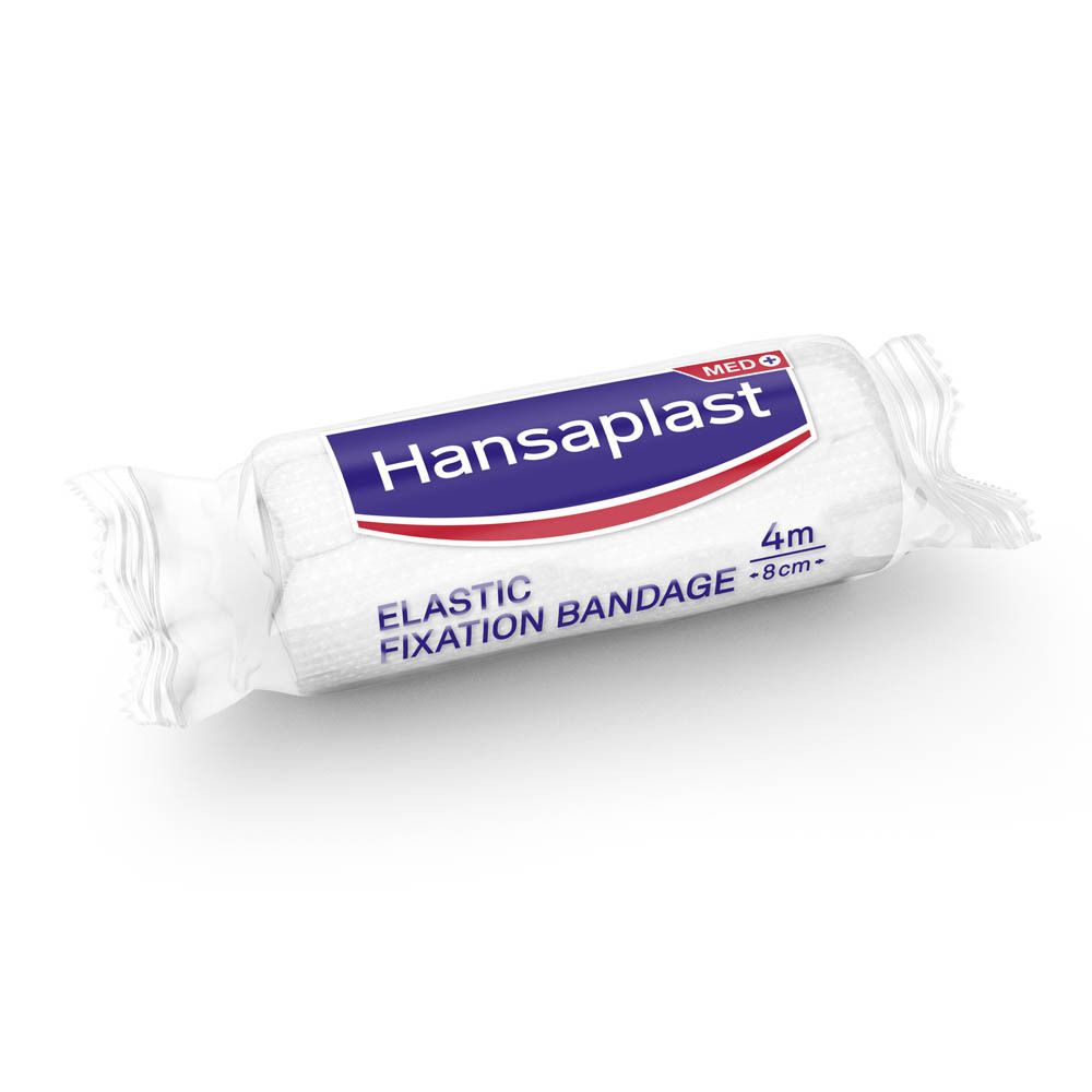 Hansaplast Bande Gaze Elastique 4 m x 8 cm