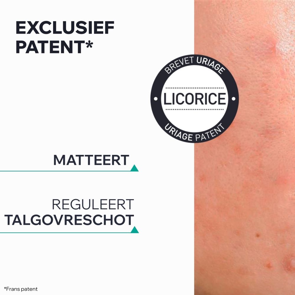 Uriage Hyseac SPF30 3-Regul getinte dagelijkse verzorging tube met groene dop.