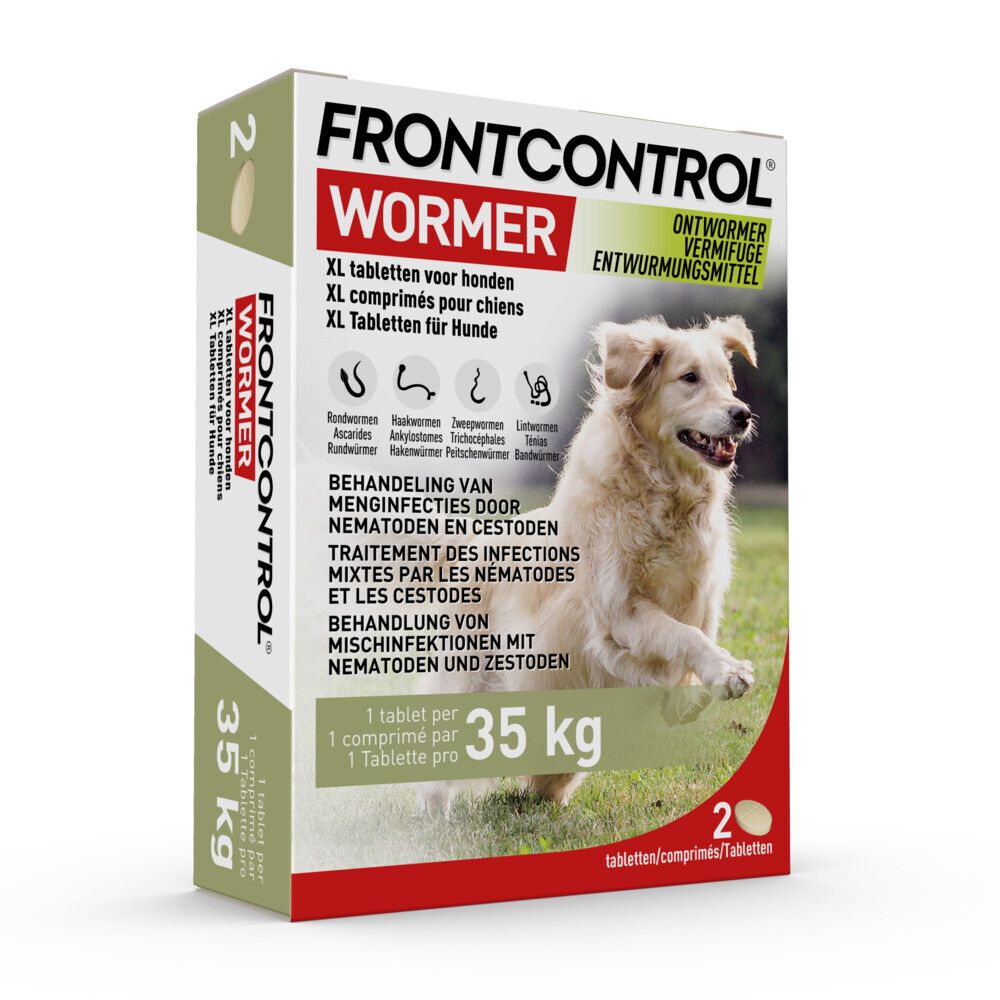 Frontcontrol Wormer XL Honden