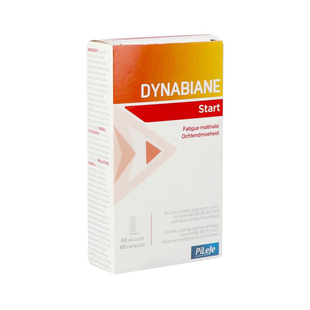 Boîte Pileje Dynabiane Start, face avant avec texte français.