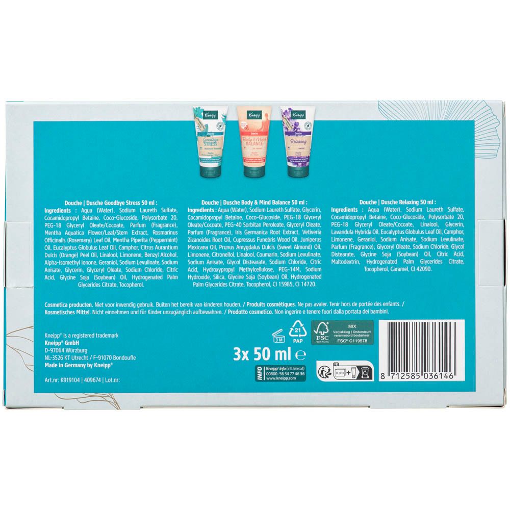 Kneipp Geschenkset Douche Momenten