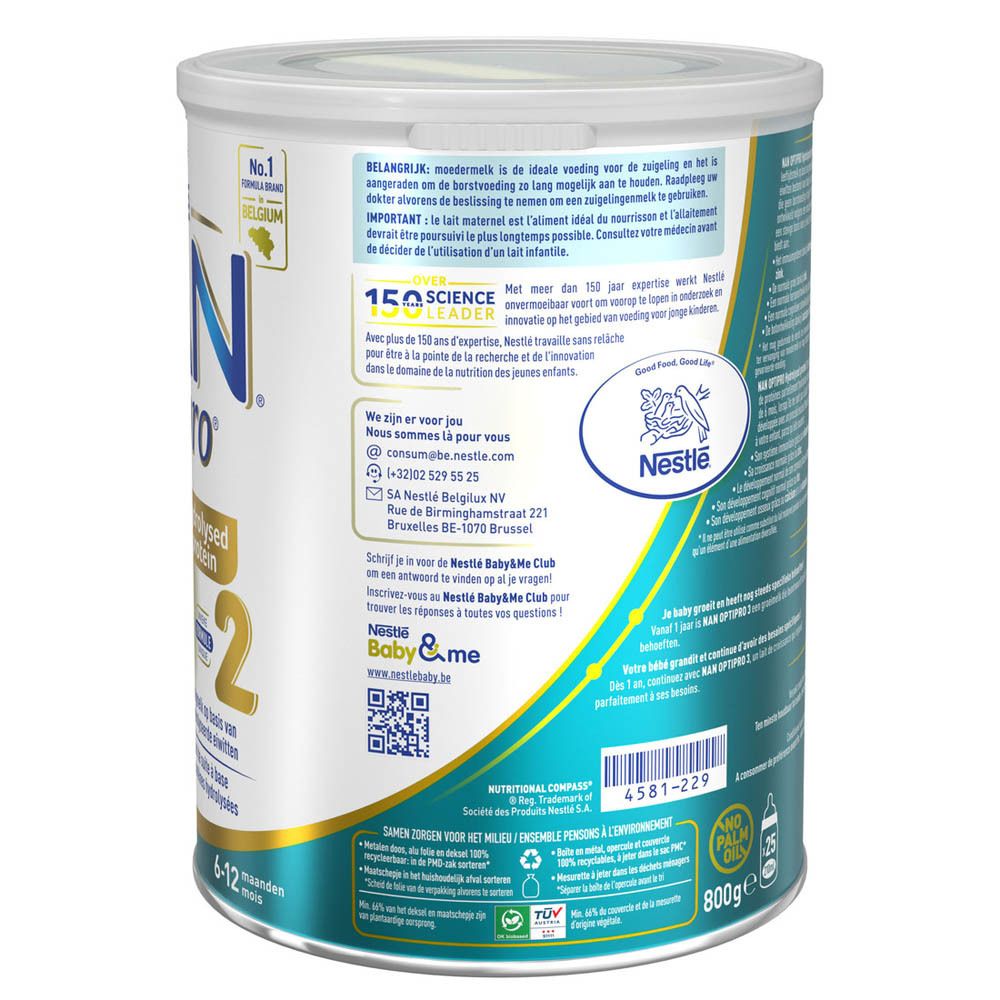 Nestlé® NAN® OptiPro® Hydrolysed Protein 2