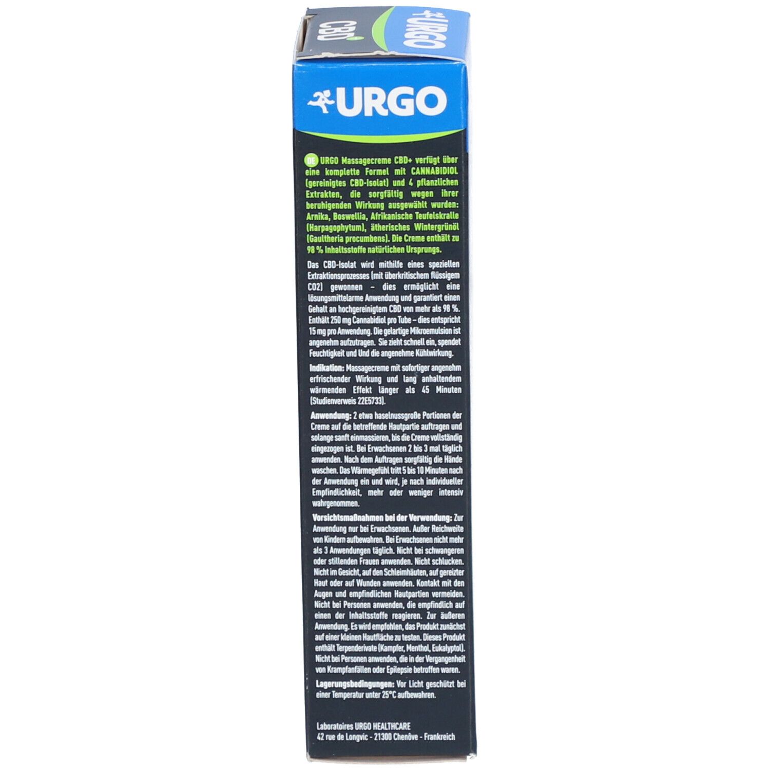 Urgo CBD+ Crème de Massage