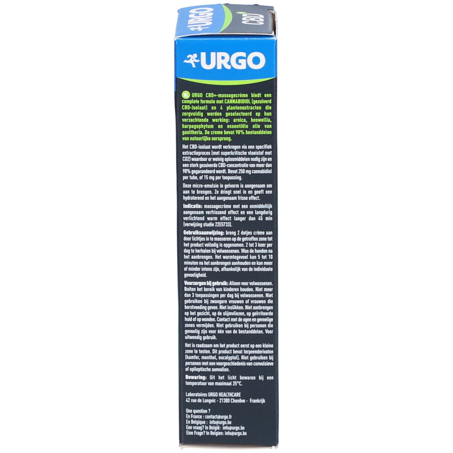 Urgo CBD+ Crème de Massage