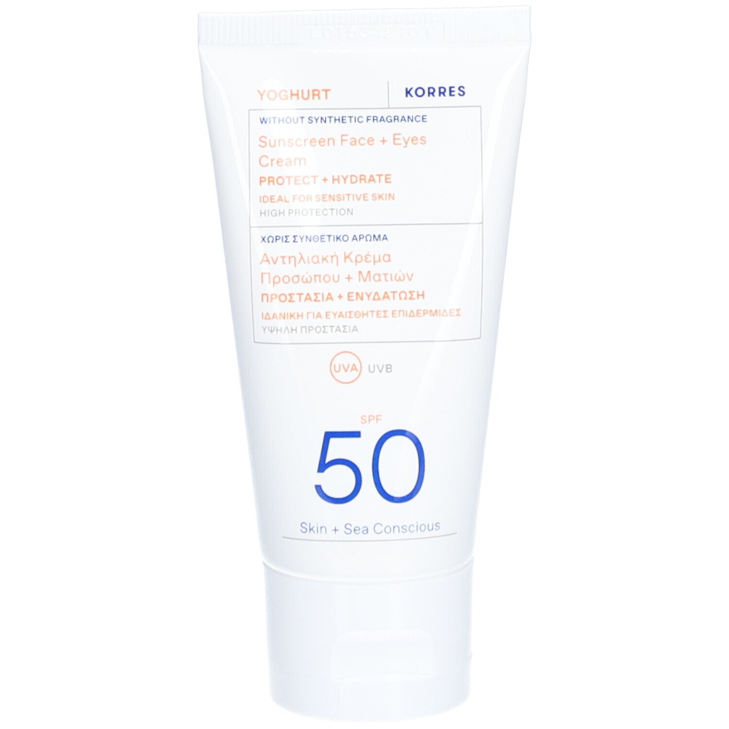 Korres Yoghurt Sunscreen Face + Eye Cream