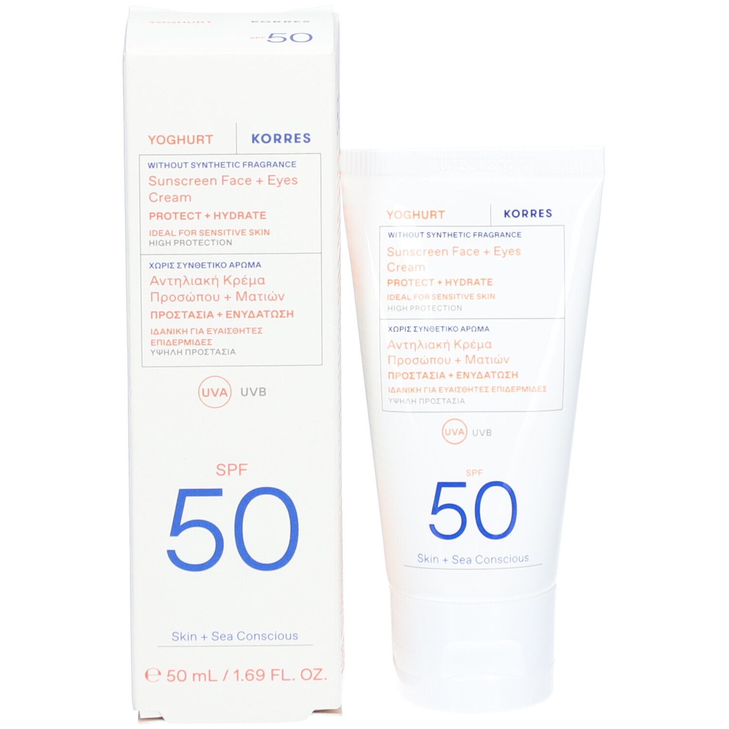 Korres Yoghurt Sunscreen Face + Eye Cream