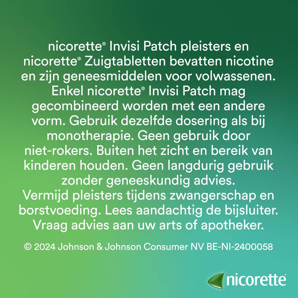 Nicorette® Fruit Zuigtabletten 2mg Nicotine | Stoppen met Roken