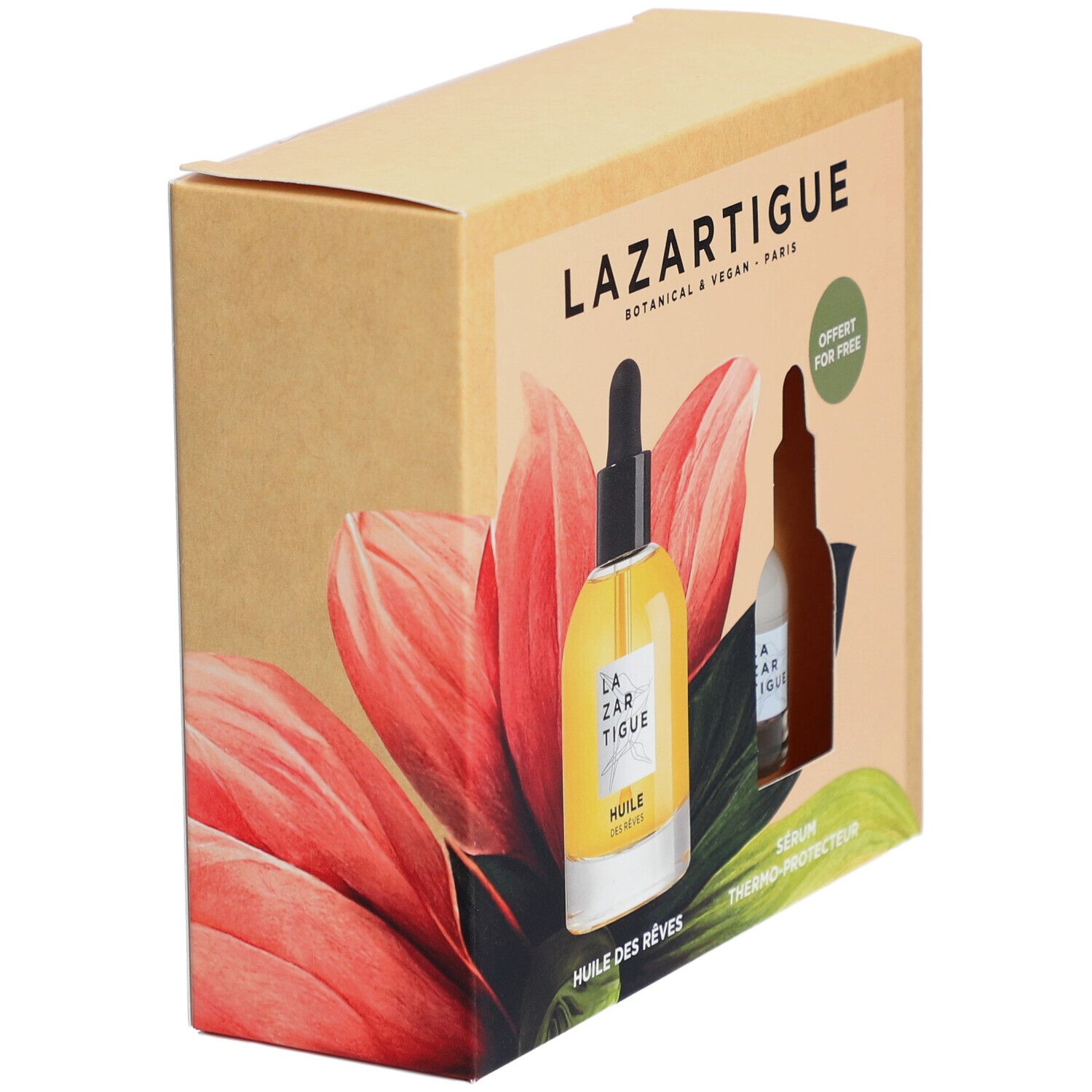 Lazartigue Huile des Rêves 50 ml + Sérum Thermo-Protecteur 10 ml Offert