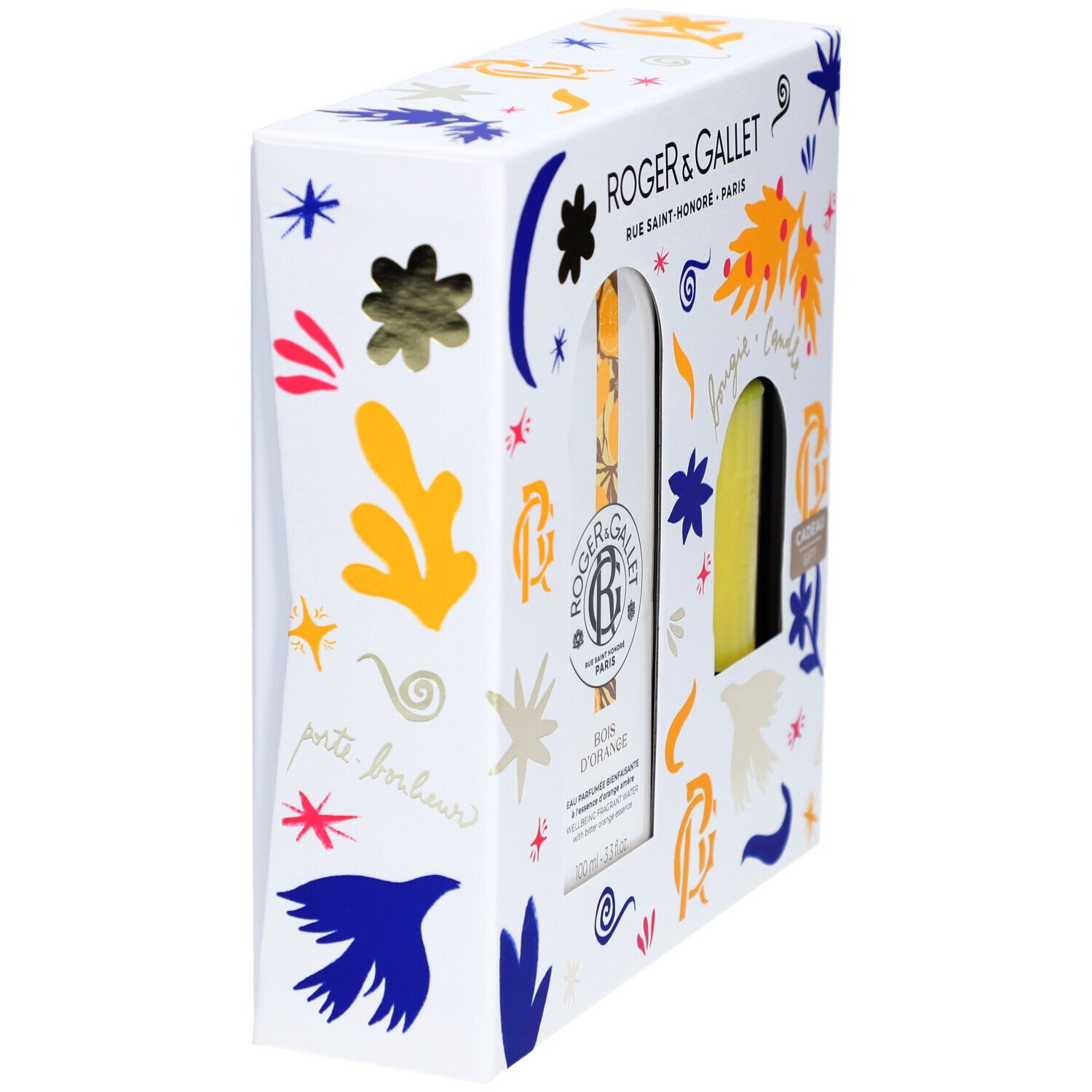 Roger & Gallet Set Noël Bois d'Orange Eau Parfumée + Bougie
