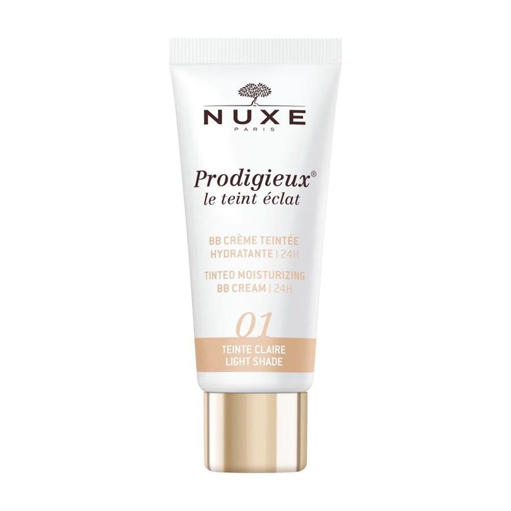 Nuxe Prodigieux BB Cream, 01 Lichte Tint. Tube.