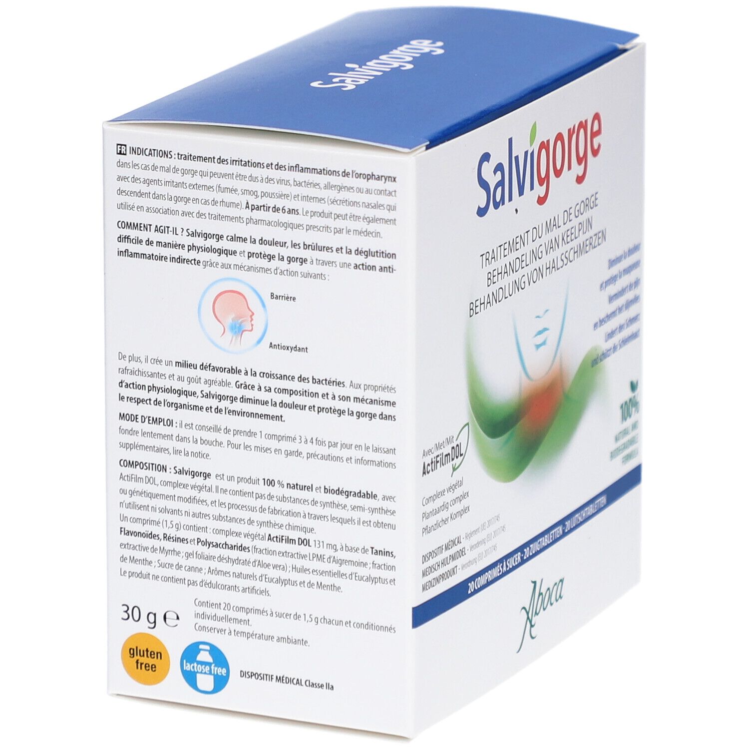 Aboca Salvigorge Zuigtabletten