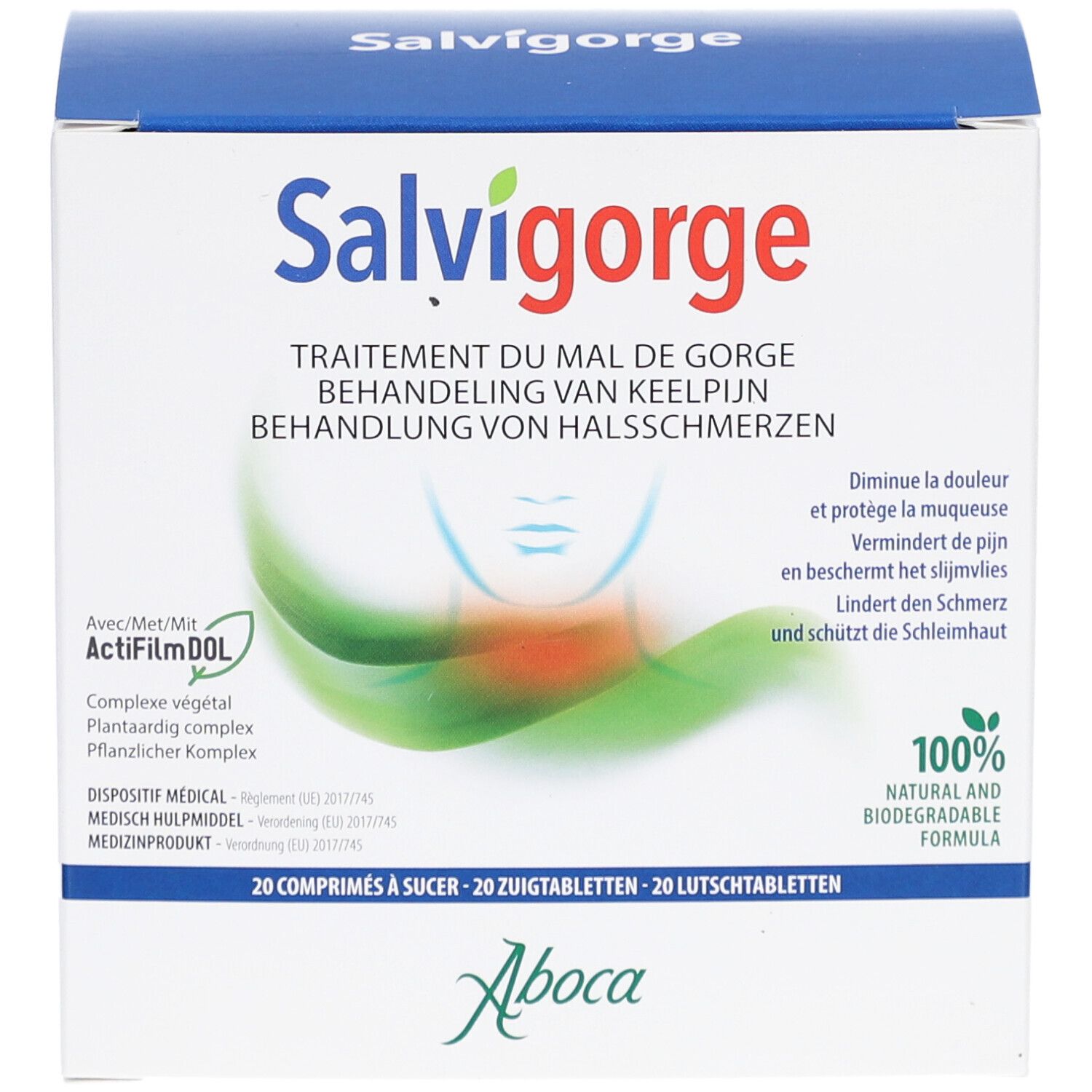 Aboca Salvigorge Zuigtabletten