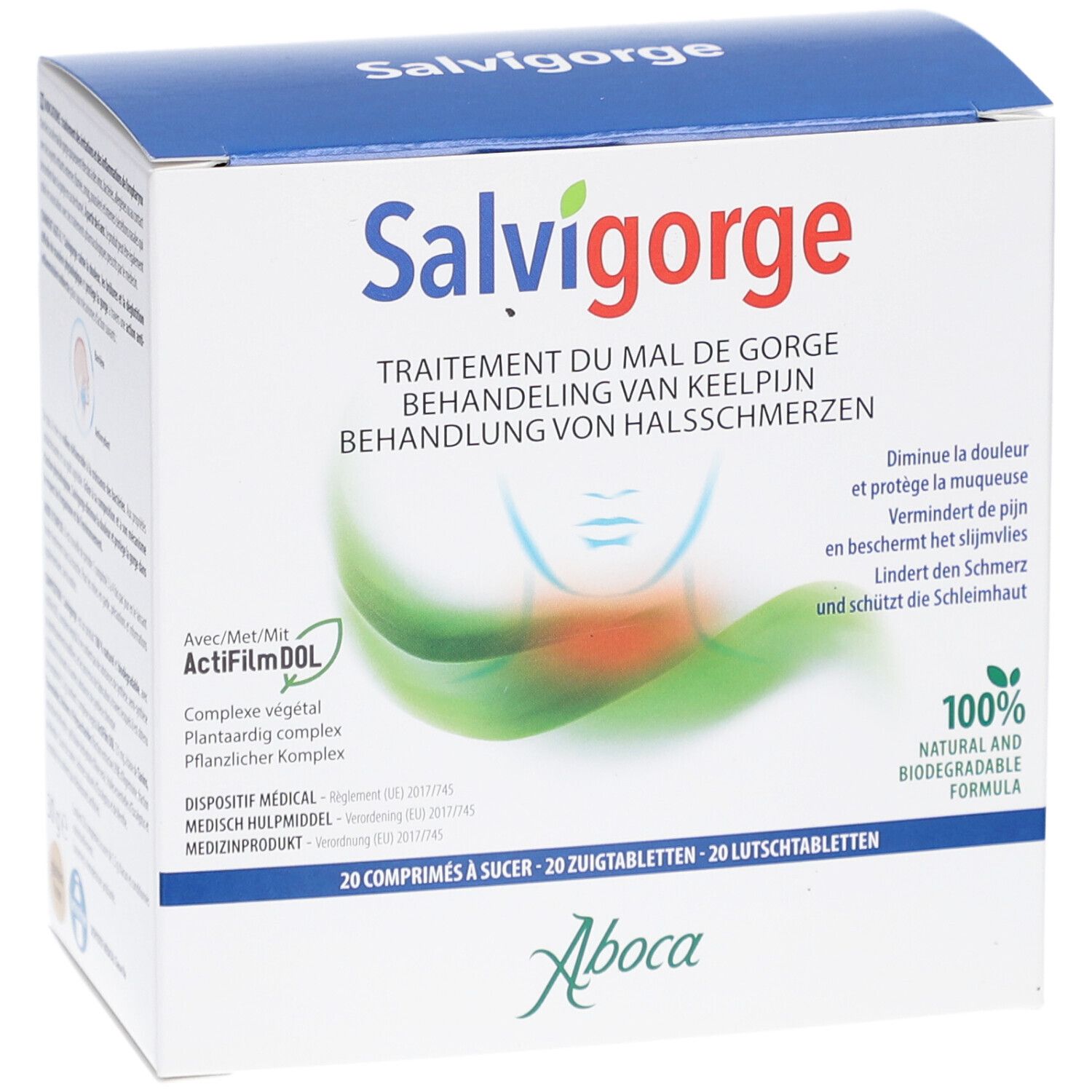 Aboca Salvigorge Zuigtabletten