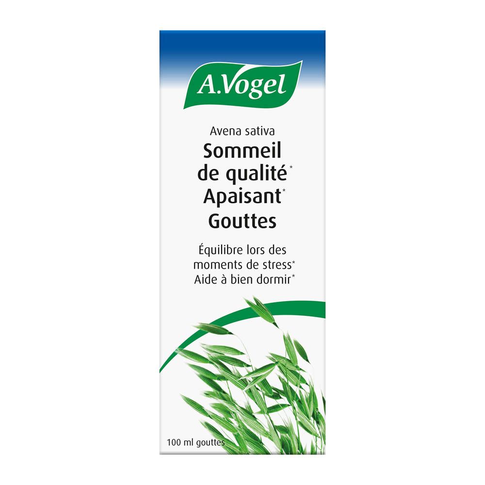Emballage avec nom du produit et marque A.Vogel. 100 ml.