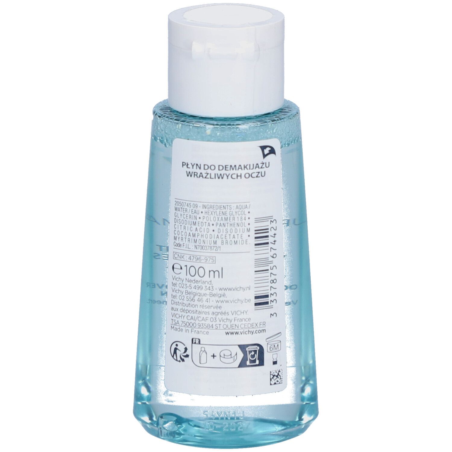 Vichy Pureté Thermale Oogmake-Up Remover
