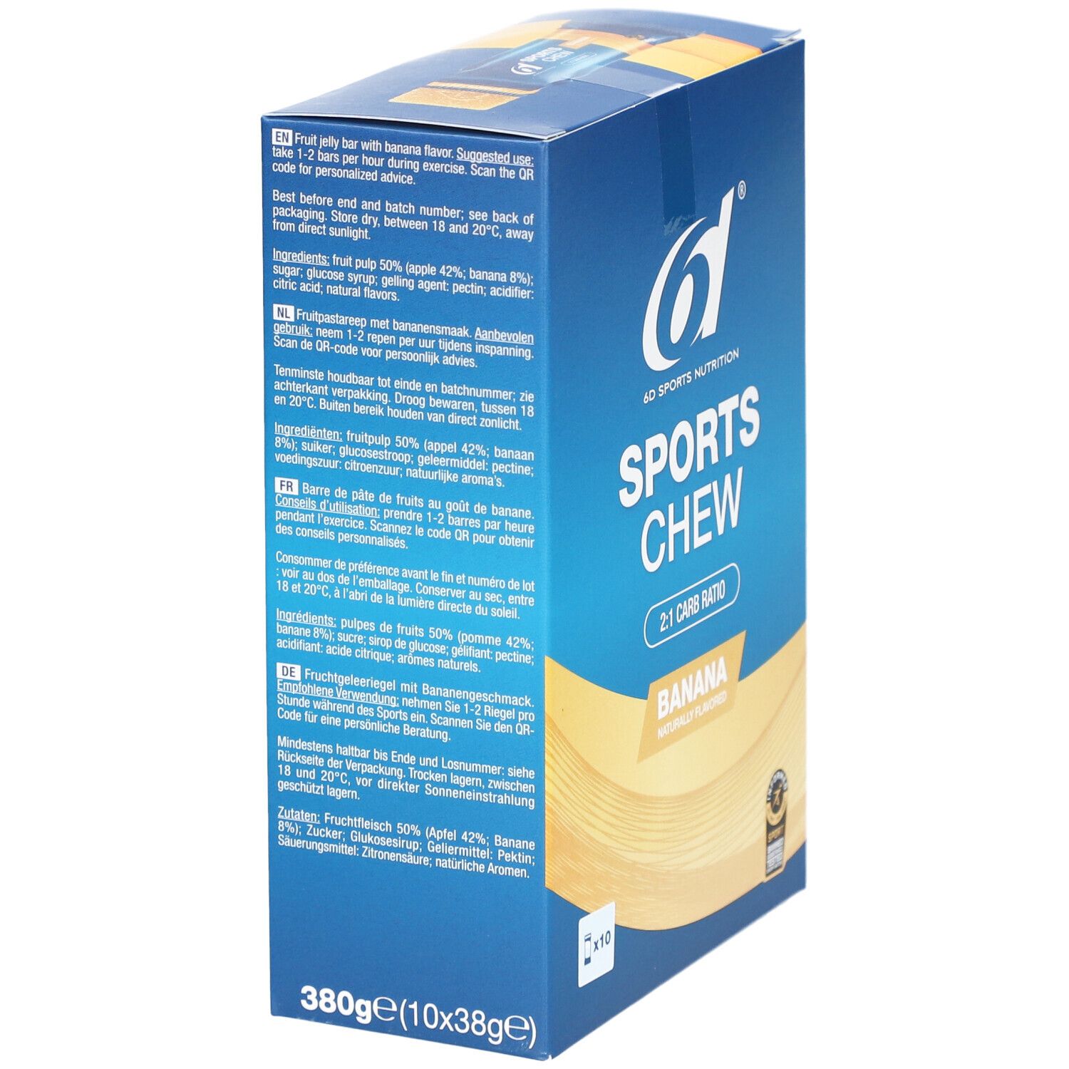 6D Sports Nutrition Chew - Banana