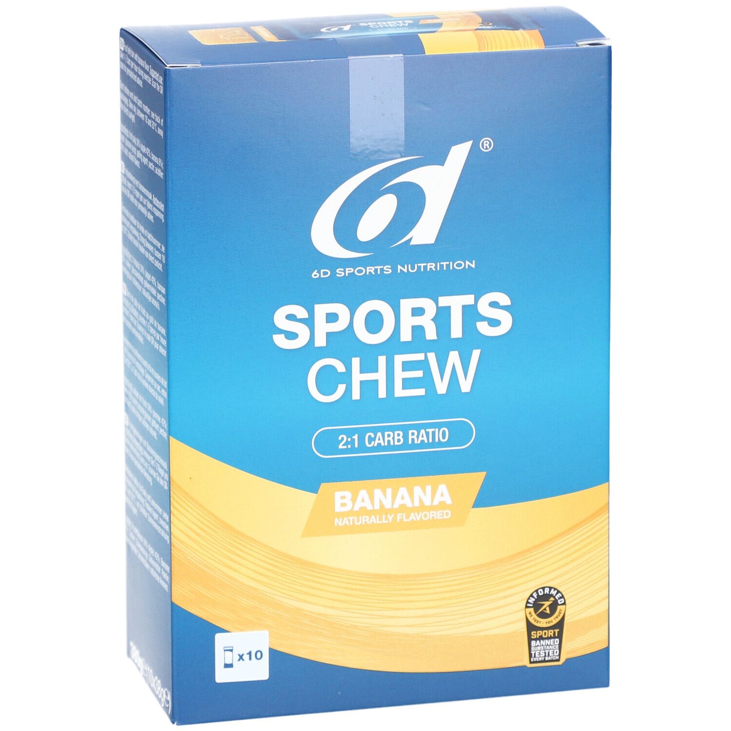 6D Sports Nutrition Chew - Banana