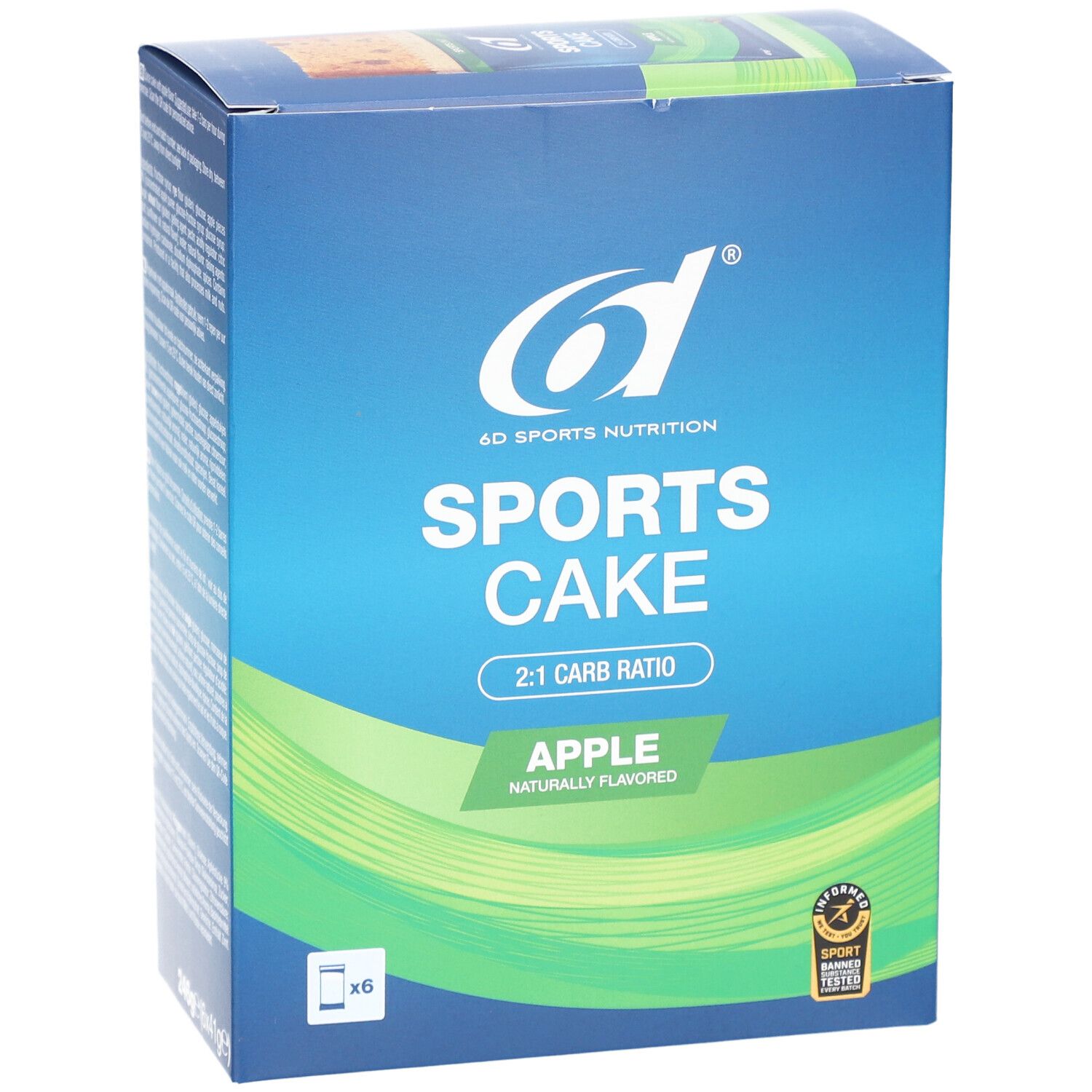 6D Sports Nutrition Cake - Apple